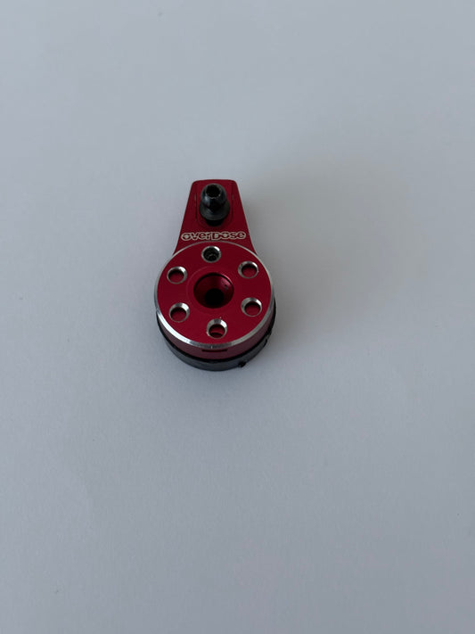 Overdose Servo Horn Saver Alloy 25T Red