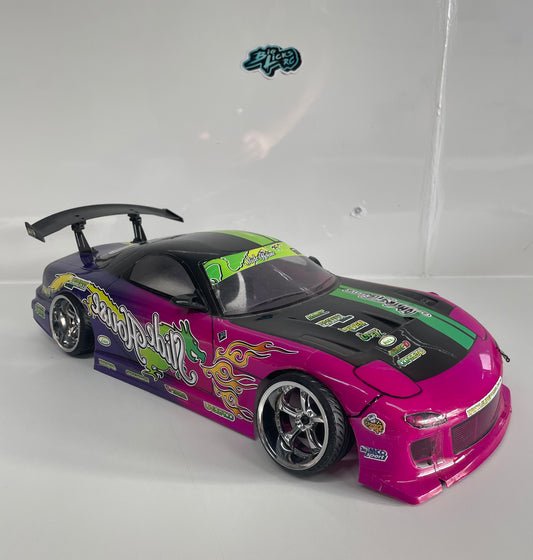 Mazda RX7 FD3S Slide House Bodyshell Pink Purple