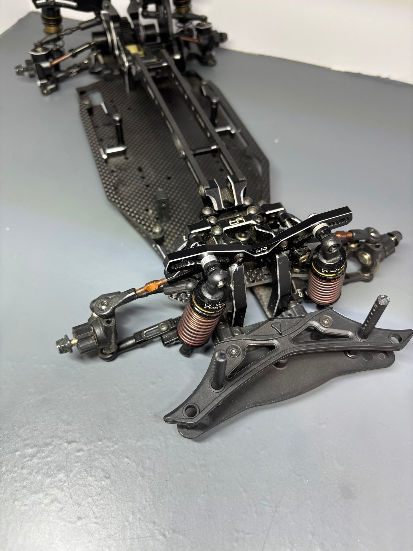 Yeah Racing Yokomo YD2S Alloy Carbon Upgraded Fully Hopped Up Drift Chassis RWD