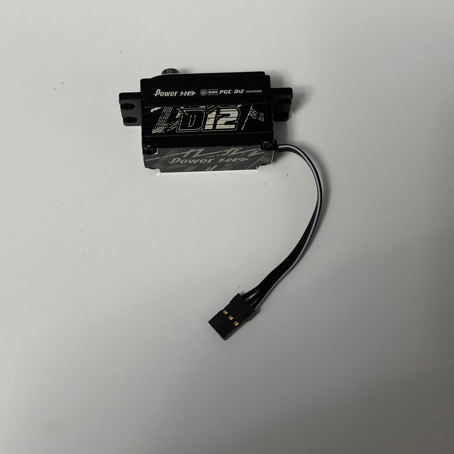 PowerHD Black Alloy Servo Programmable PGC