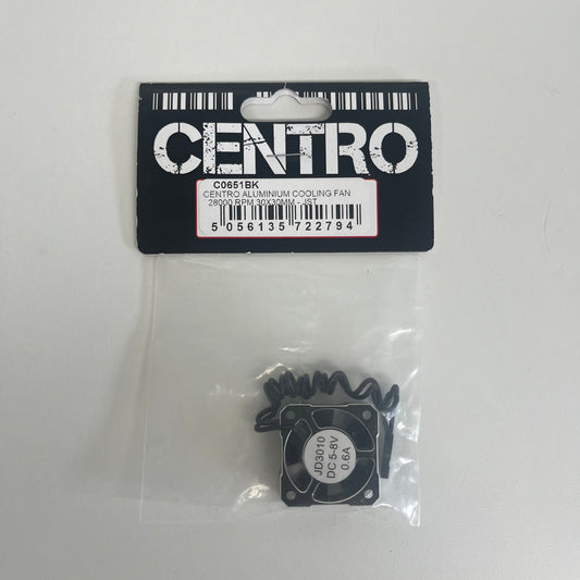 Centre Black Alloy Fan 30x30mm ESC Motor