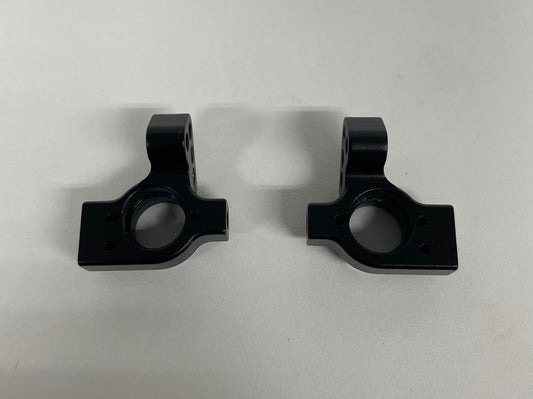 Yeah Racing Alloy Front Hubs Knuckles Black
