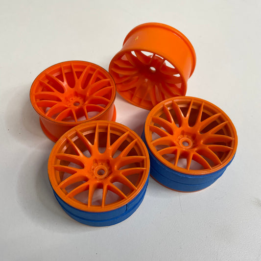 Overdose Orange Work Emoticon Offset 7mm Wheels