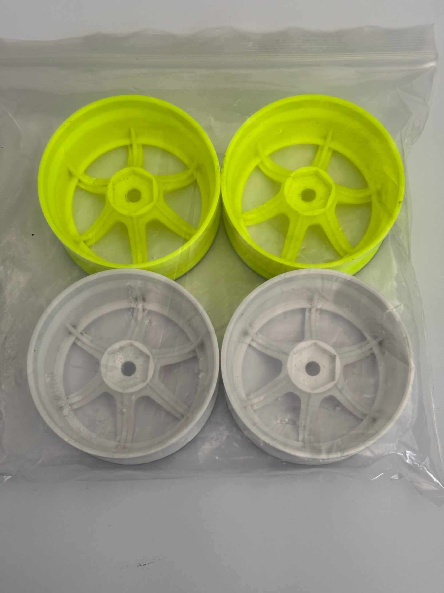 Yokomo 6MM Wheels Yellow White