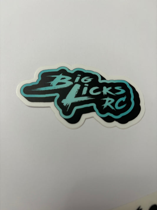 Big Licks RC Sticker 3” Matt