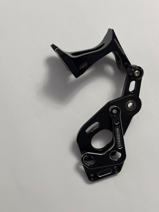 Overdose Floating Motor Mount Black Alloy