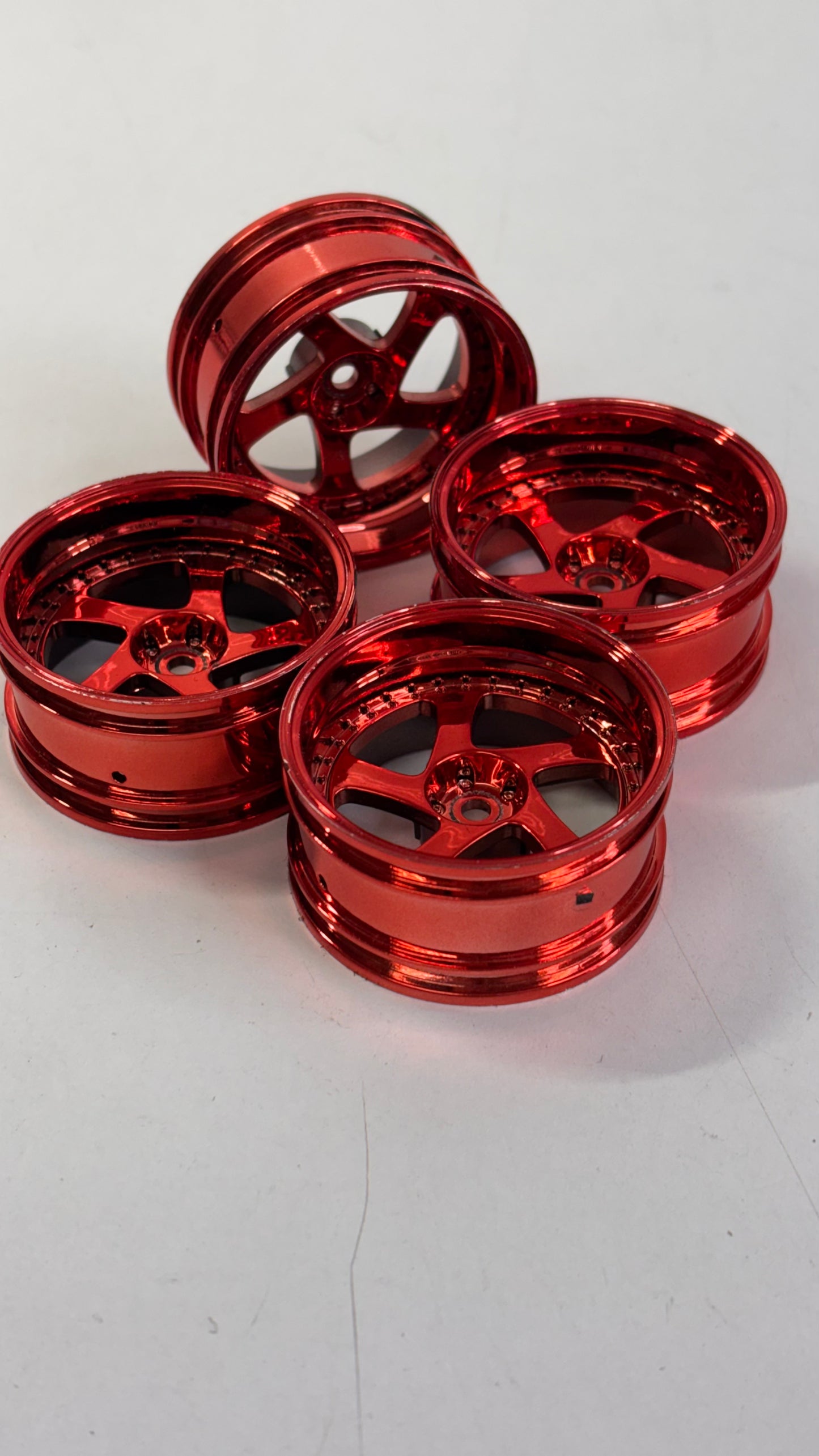 MST Red Chrome Wheels Offset 11