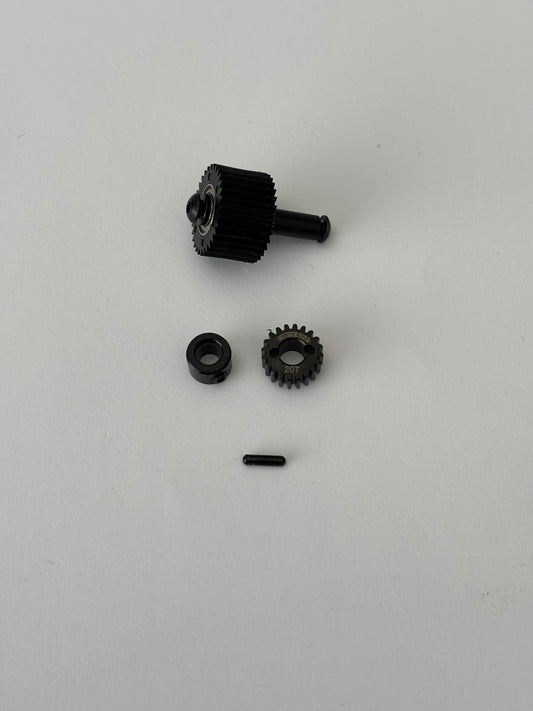 Overdose Galm Rear Drive RR Gear Kit 20T Metal Pinion