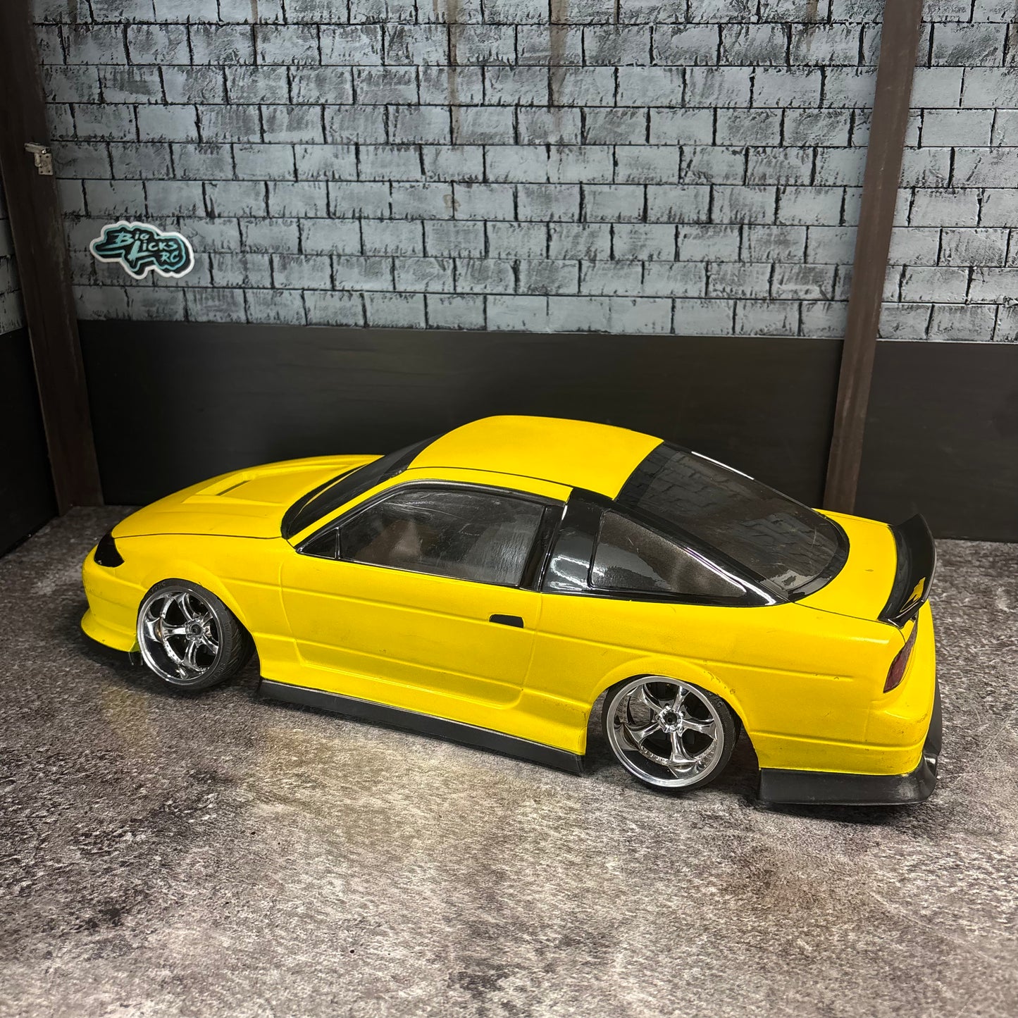 Nissan S15 180SX Yellow Bodyshell Sileighty