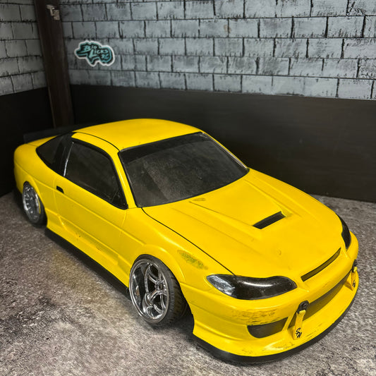 Nissan S15 180SX Yellow Bodyshell Sileighty