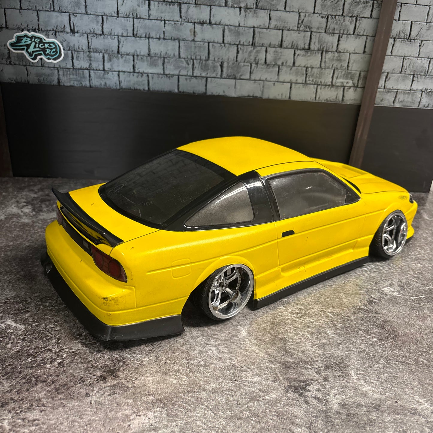 Nissan S15 180SX Yellow Bodyshell Sileighty