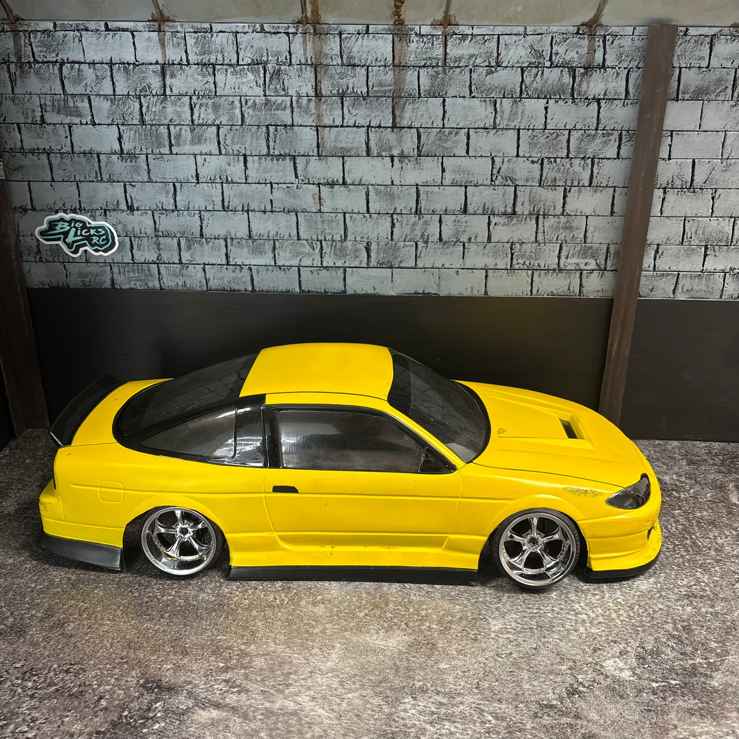 Nissan S15 180SX Yellow Bodyshell Sileighty