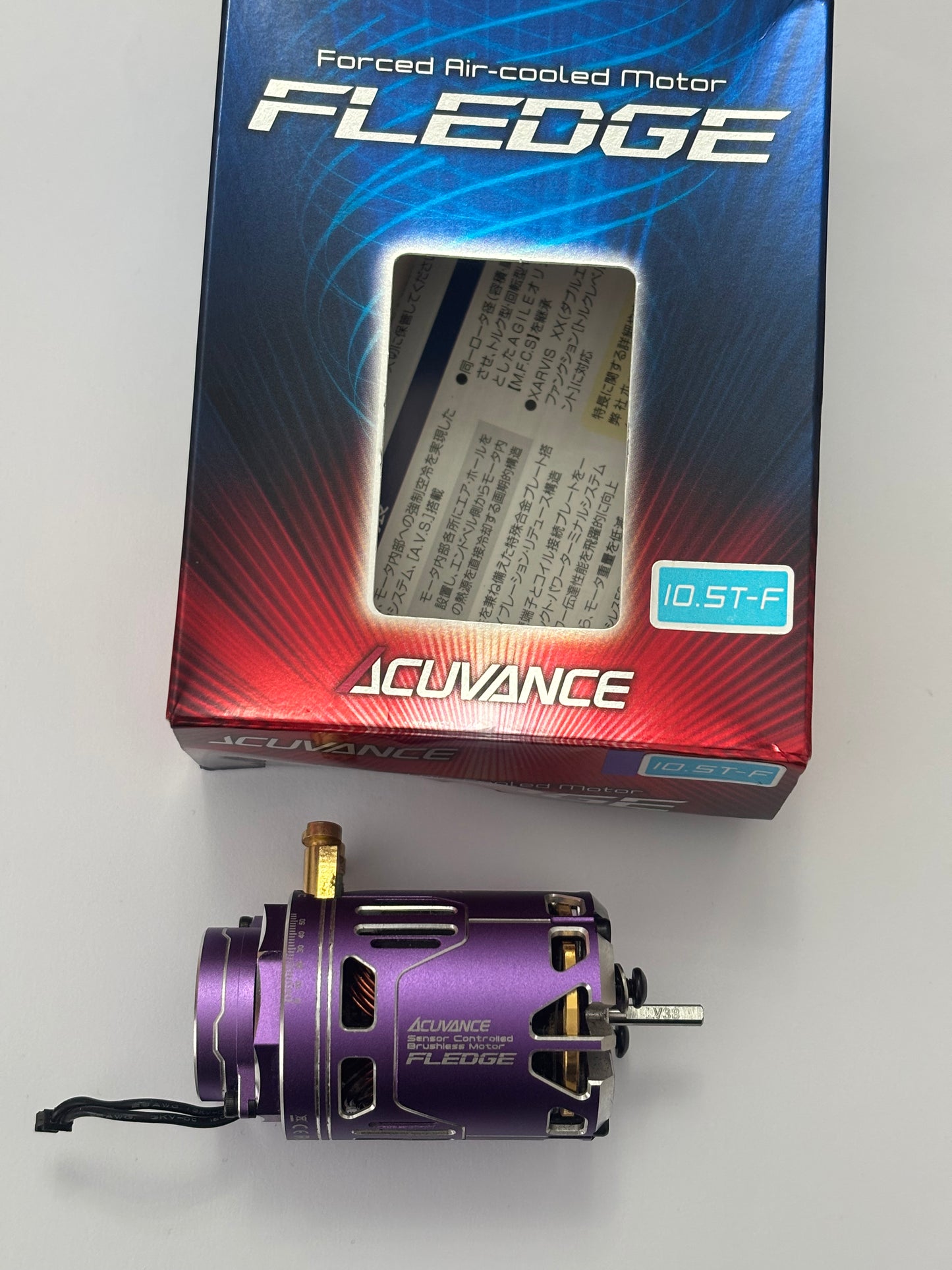 Acuvance Fledge 10.5 Brushless Motor Purple