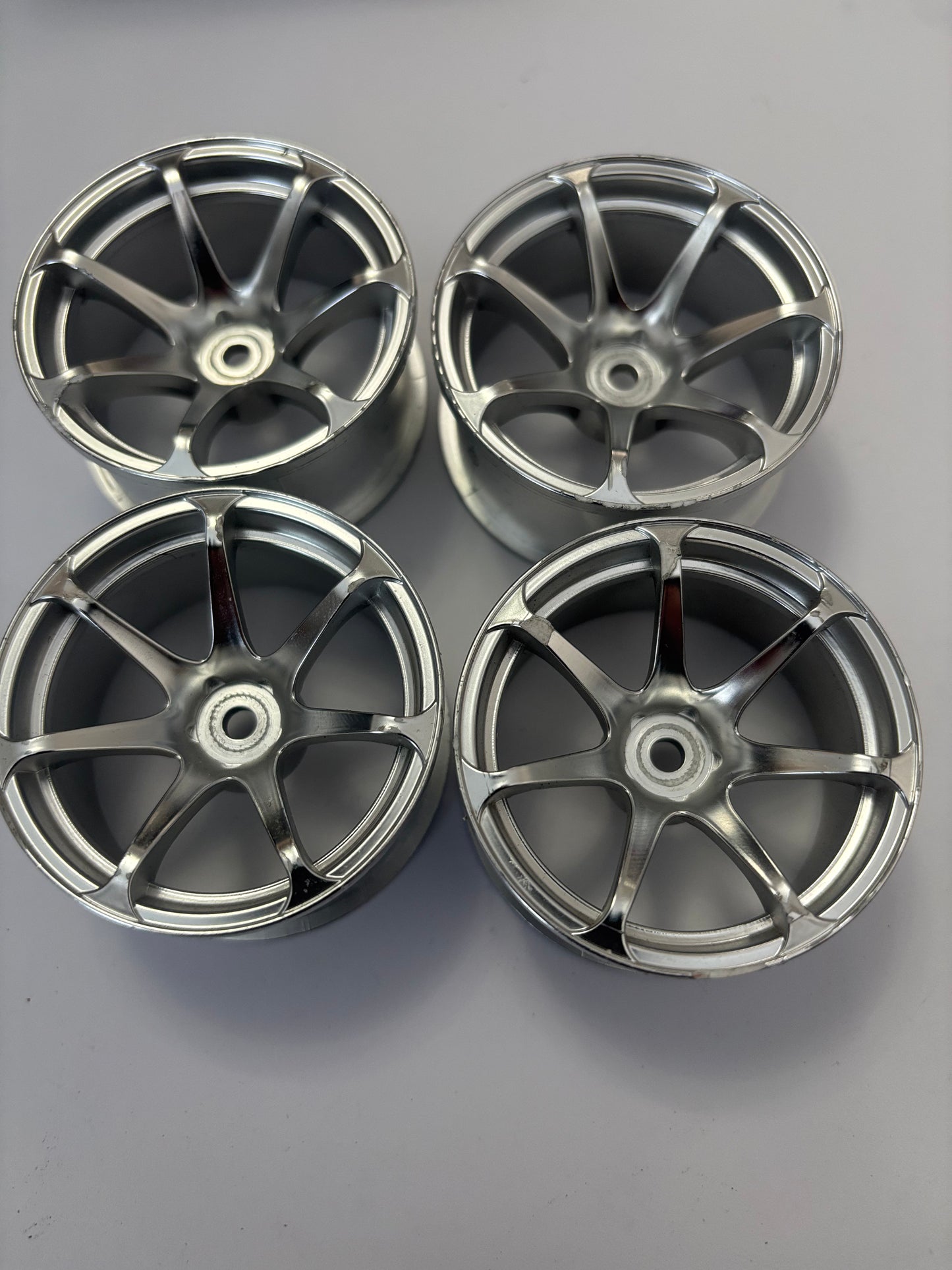 AVS Silver Chrome Wheels 7 Offset