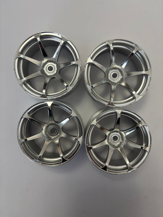 AVS Silver Chrome Wheels 7 Offset