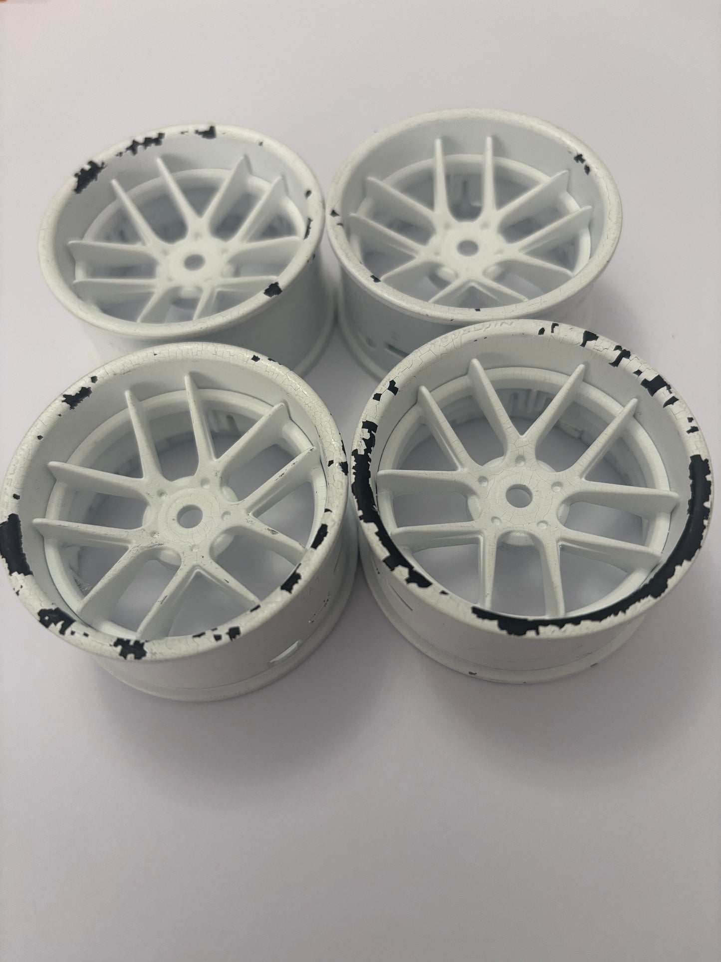 Tetsujin Wheels Adjustable Offset White