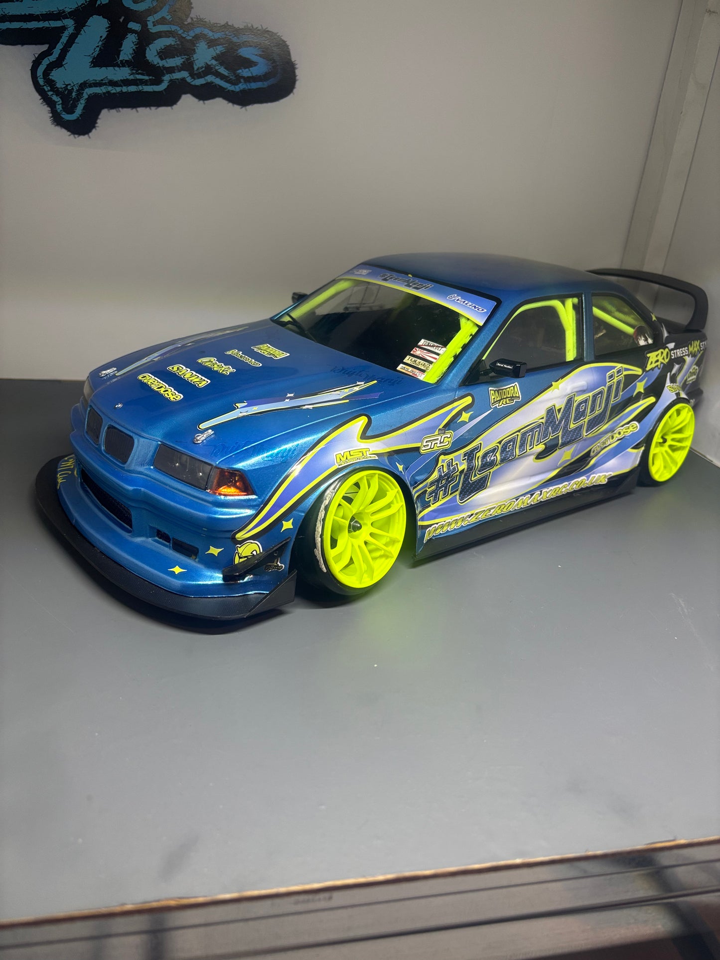 Aplastics BMW E36 RC Drift Body Shell  1:10 257mm