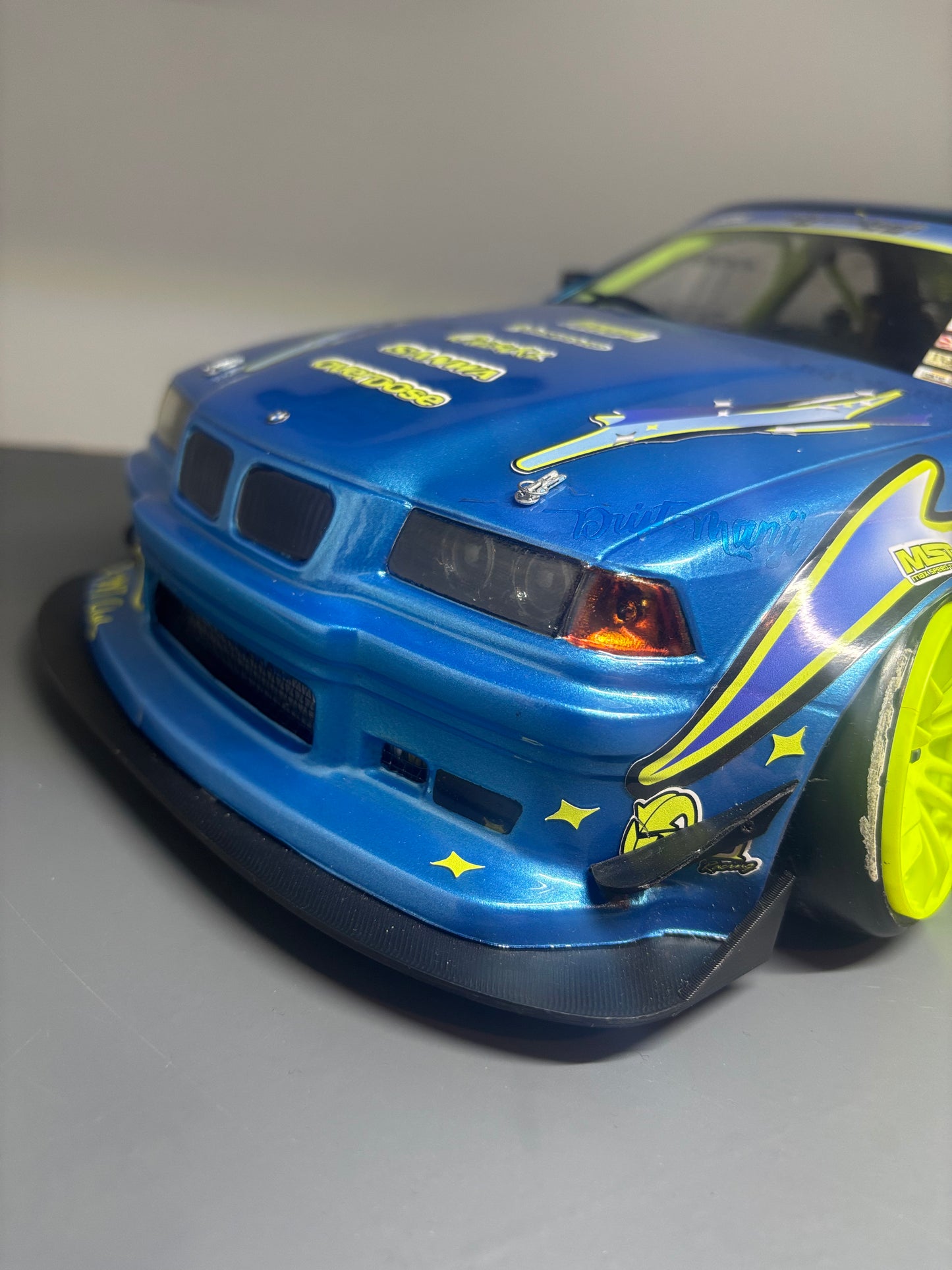 Aplastics BMW E36 RC Drift Body Shell  1:10 257mm