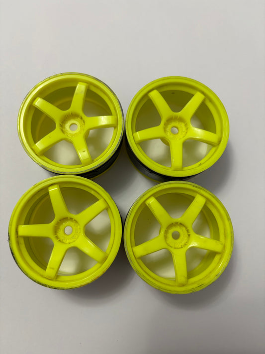 MST Wheels Yellow Offset 3MM