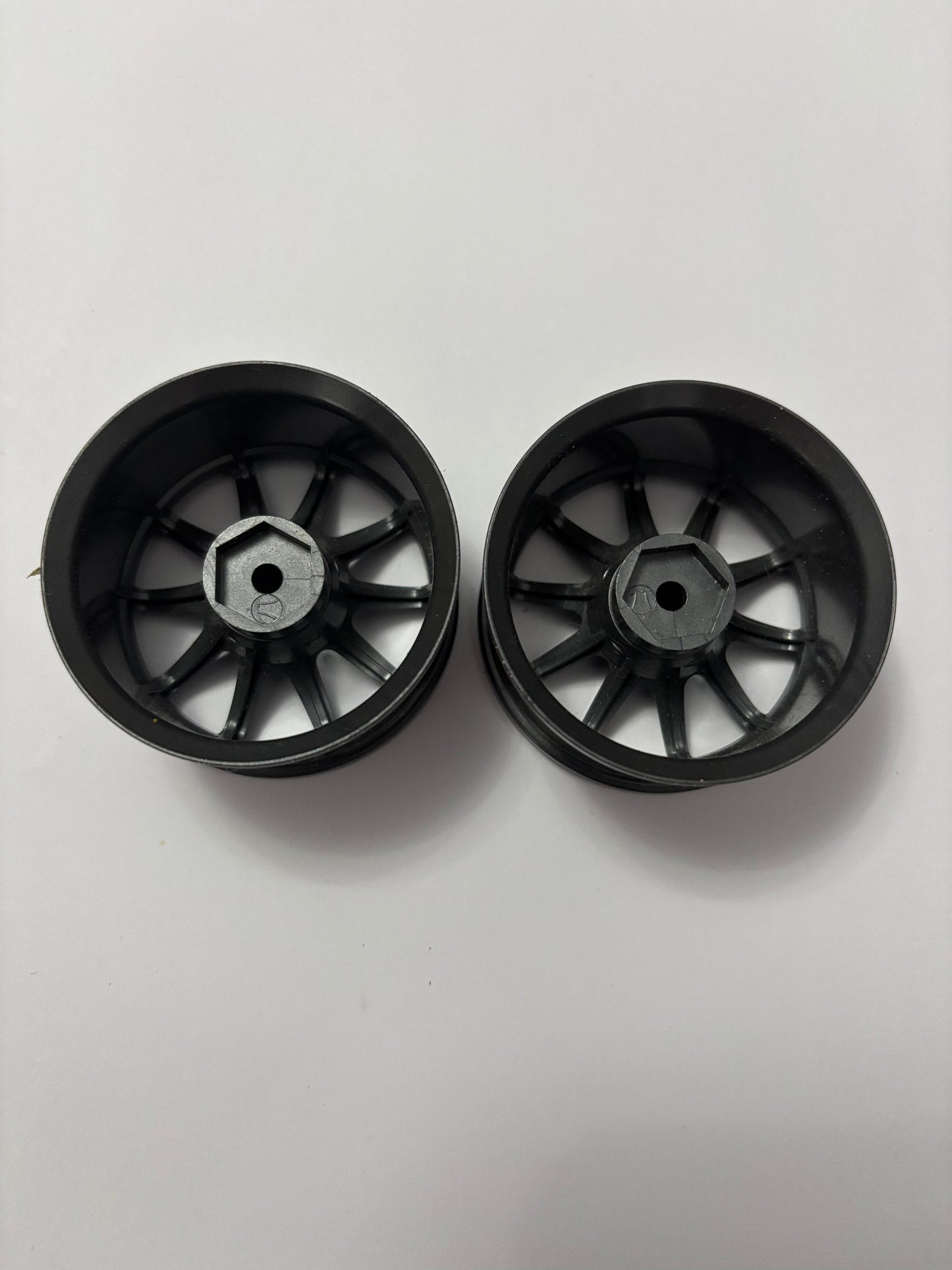 2 x Wheels Grey 7MM Offset