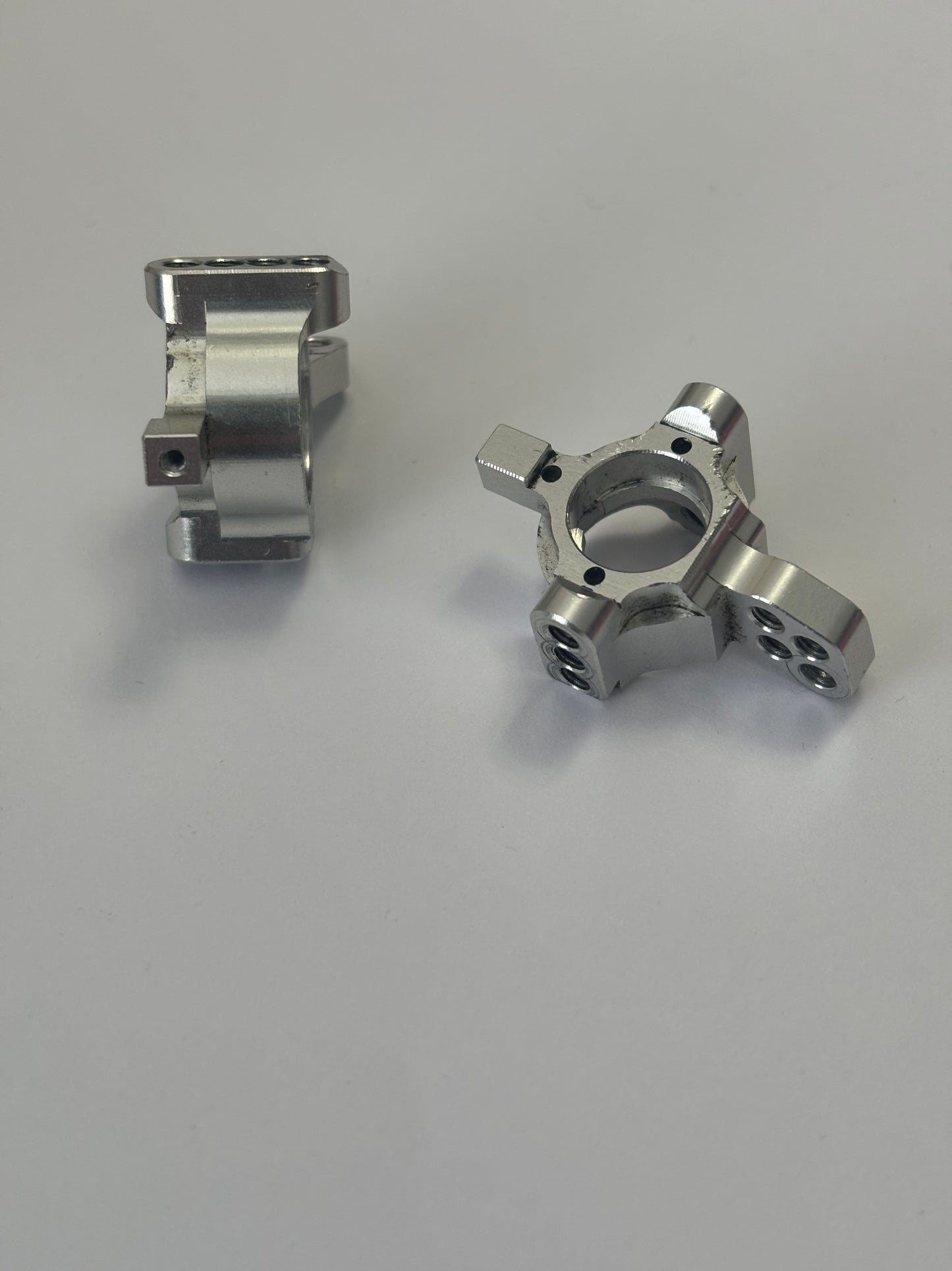 MST Knuckles Front Alloy Silver Axles