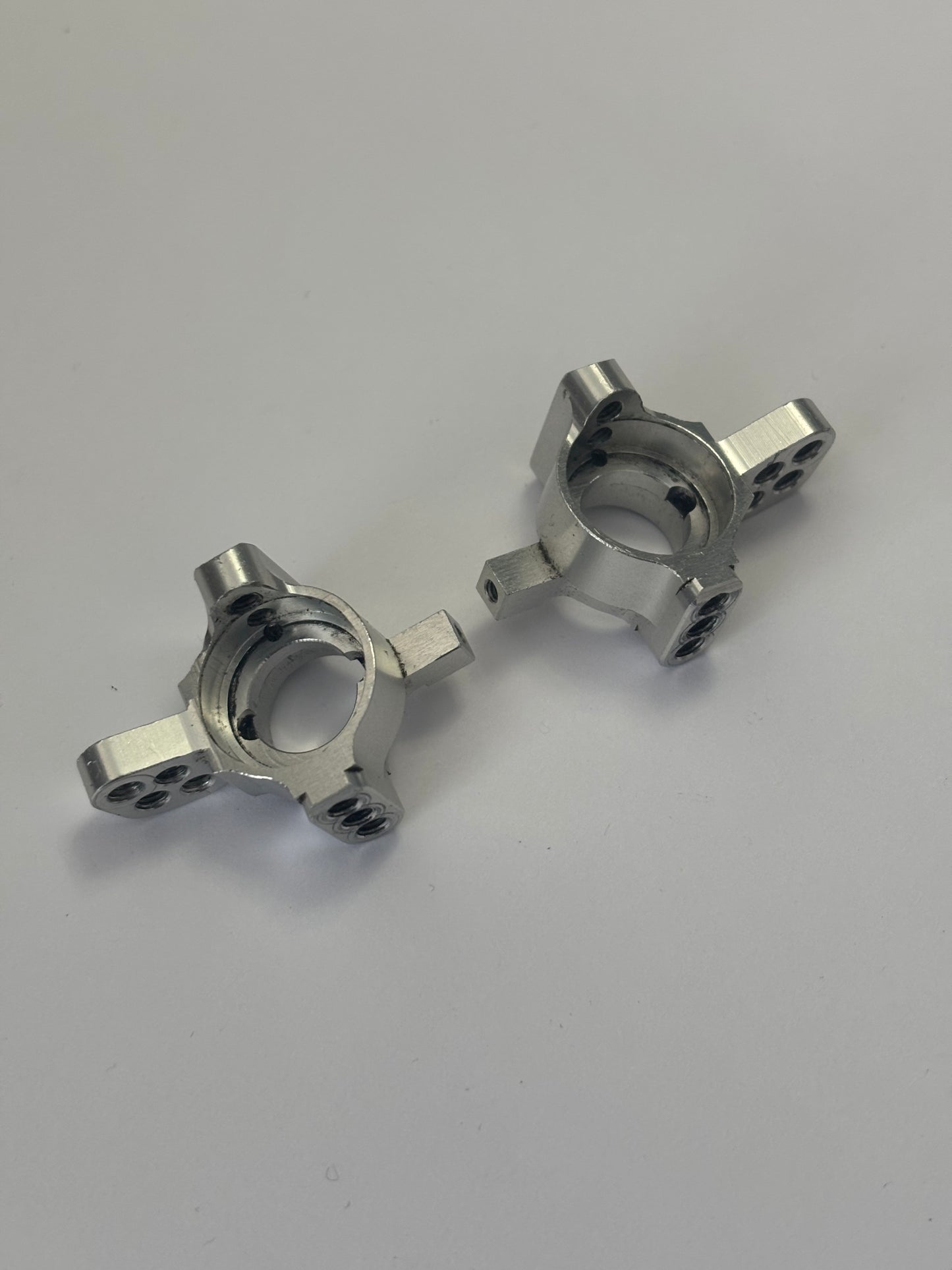 MST Knuckles Front Alloy Silver Axles