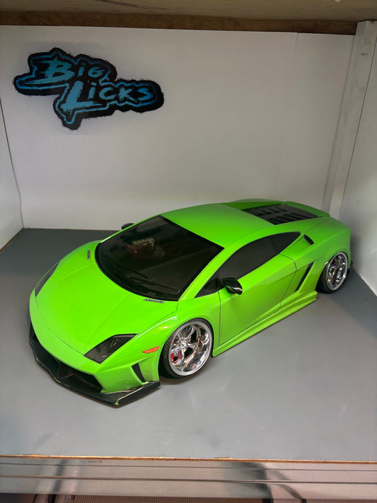 MST Lamborghini Gallardo RC Drift Bodyshell Touring 1:10 Green