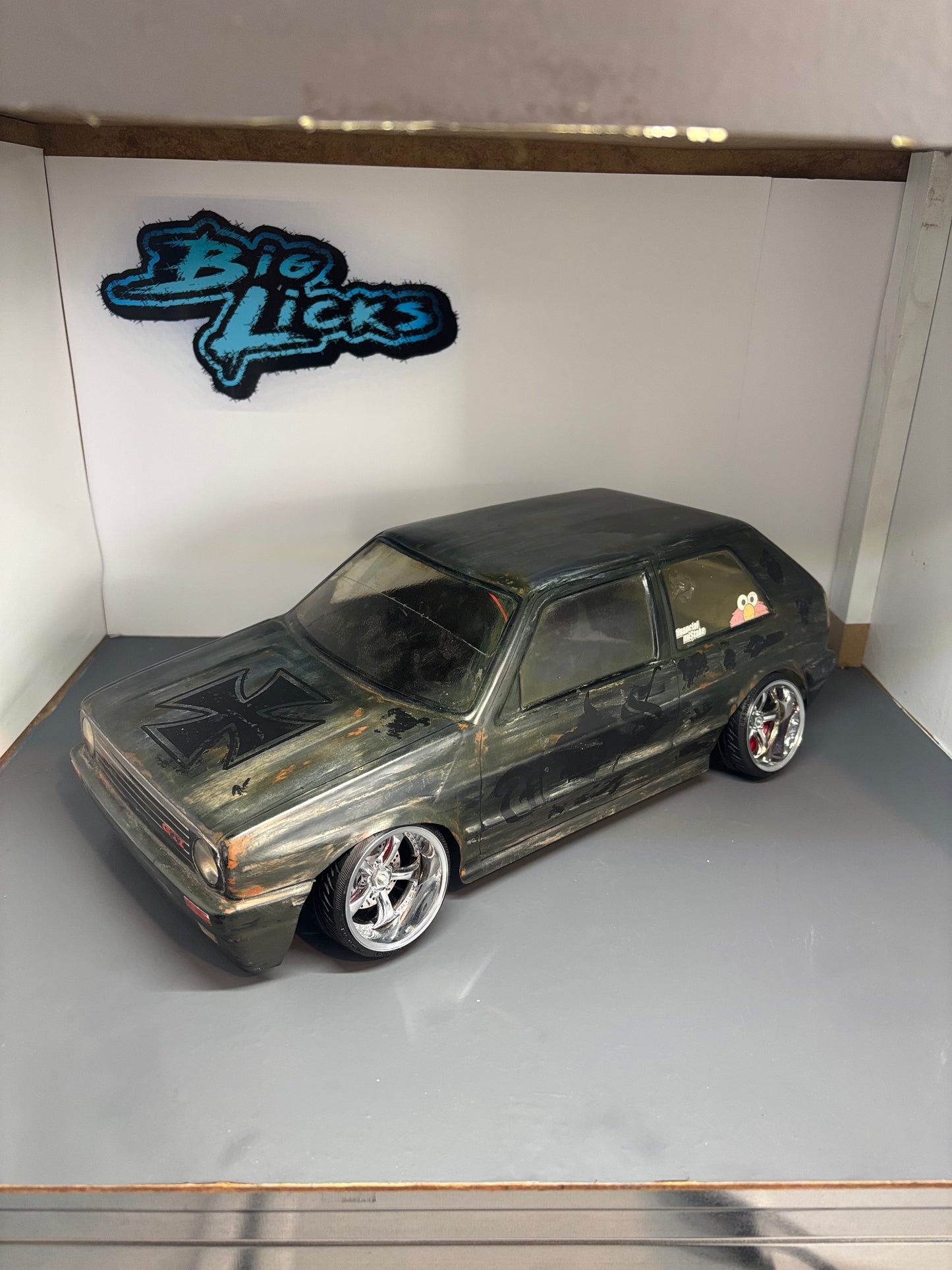 VW Golf MK2 RC Drift Shell Tamiya Rat Missile