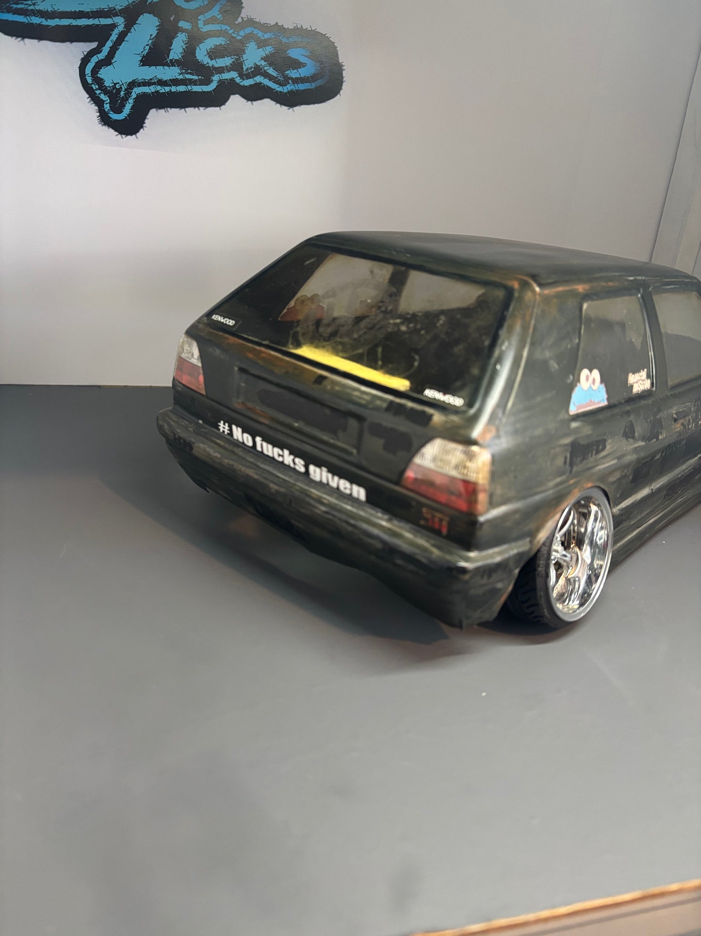 VW Golf MK2 RC Drift Shell Tamiya Rat Missile