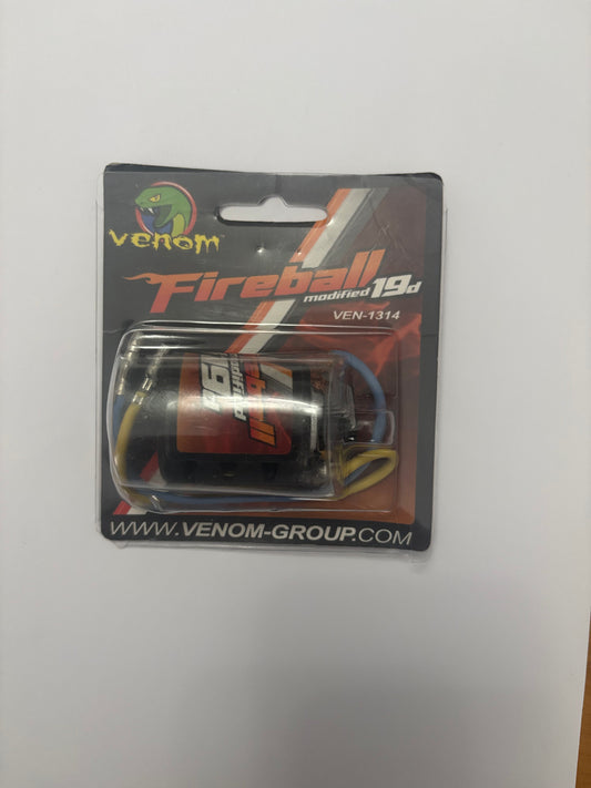 Venom Fireball Brushed Motor 19T Modified