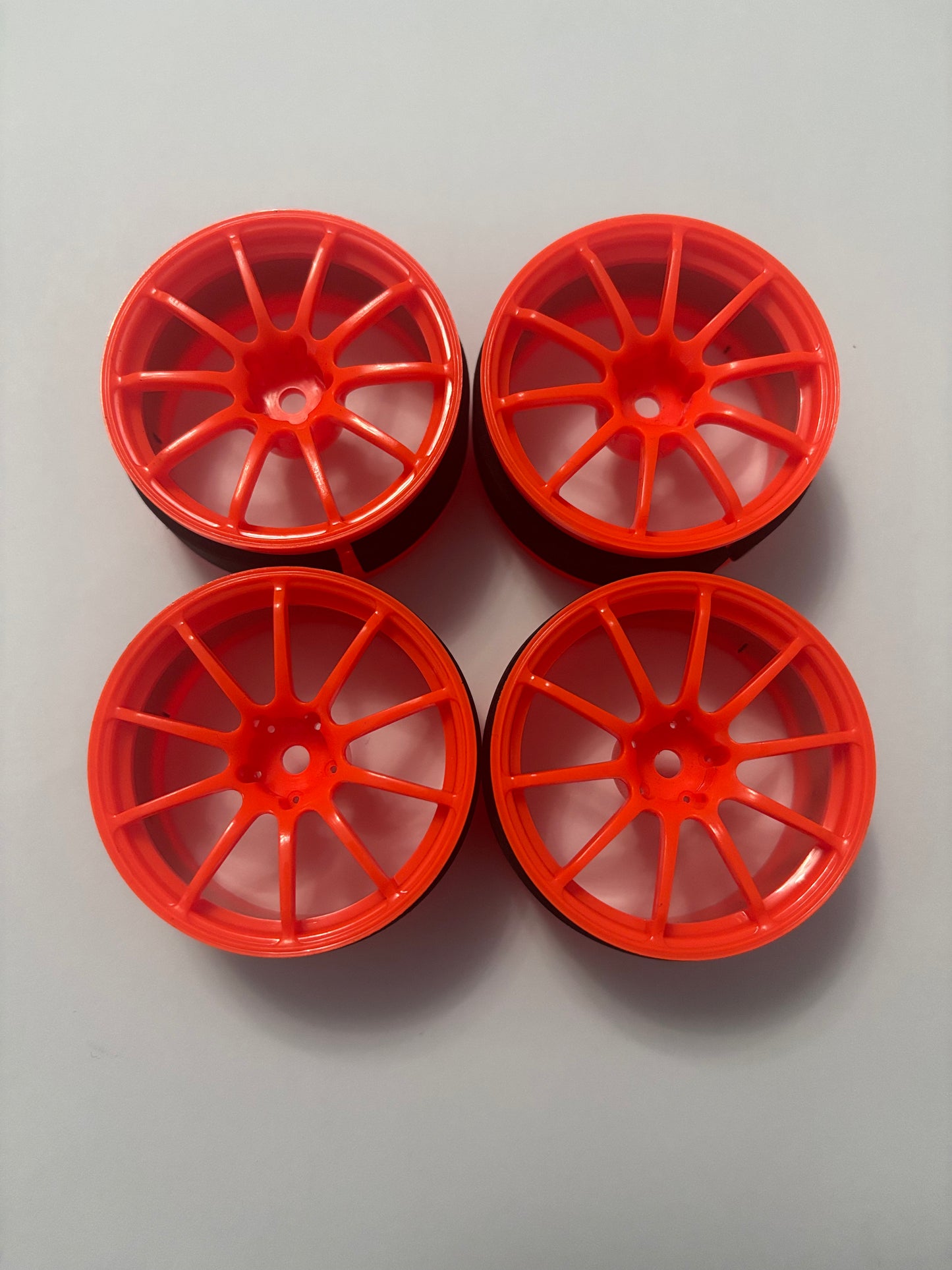 MST Wheels Orange 5mm Offset Drift