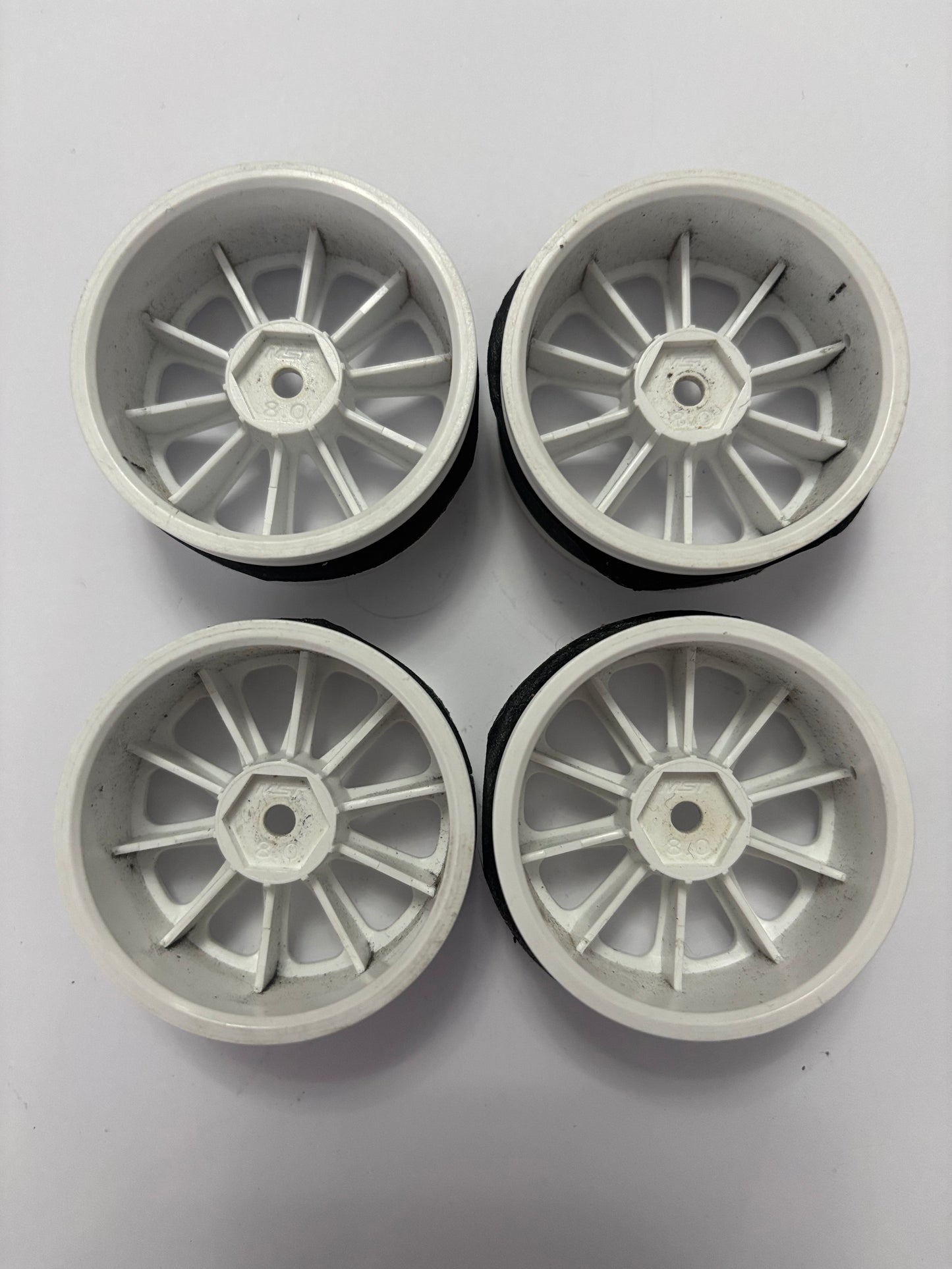 MST Wheels White Offset 8