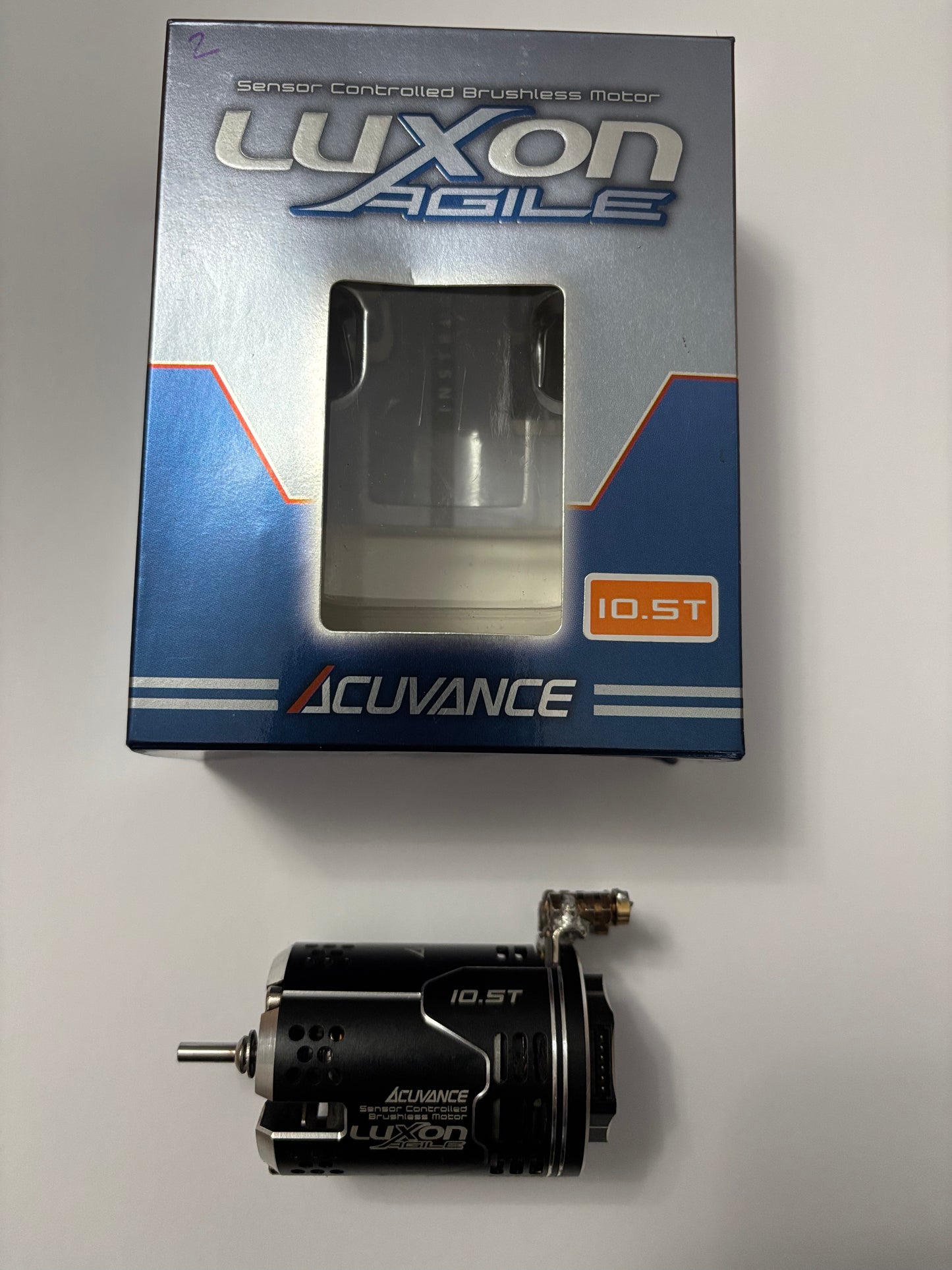 Acuvance Luxon Agile 10.5 Black Alloy Motor