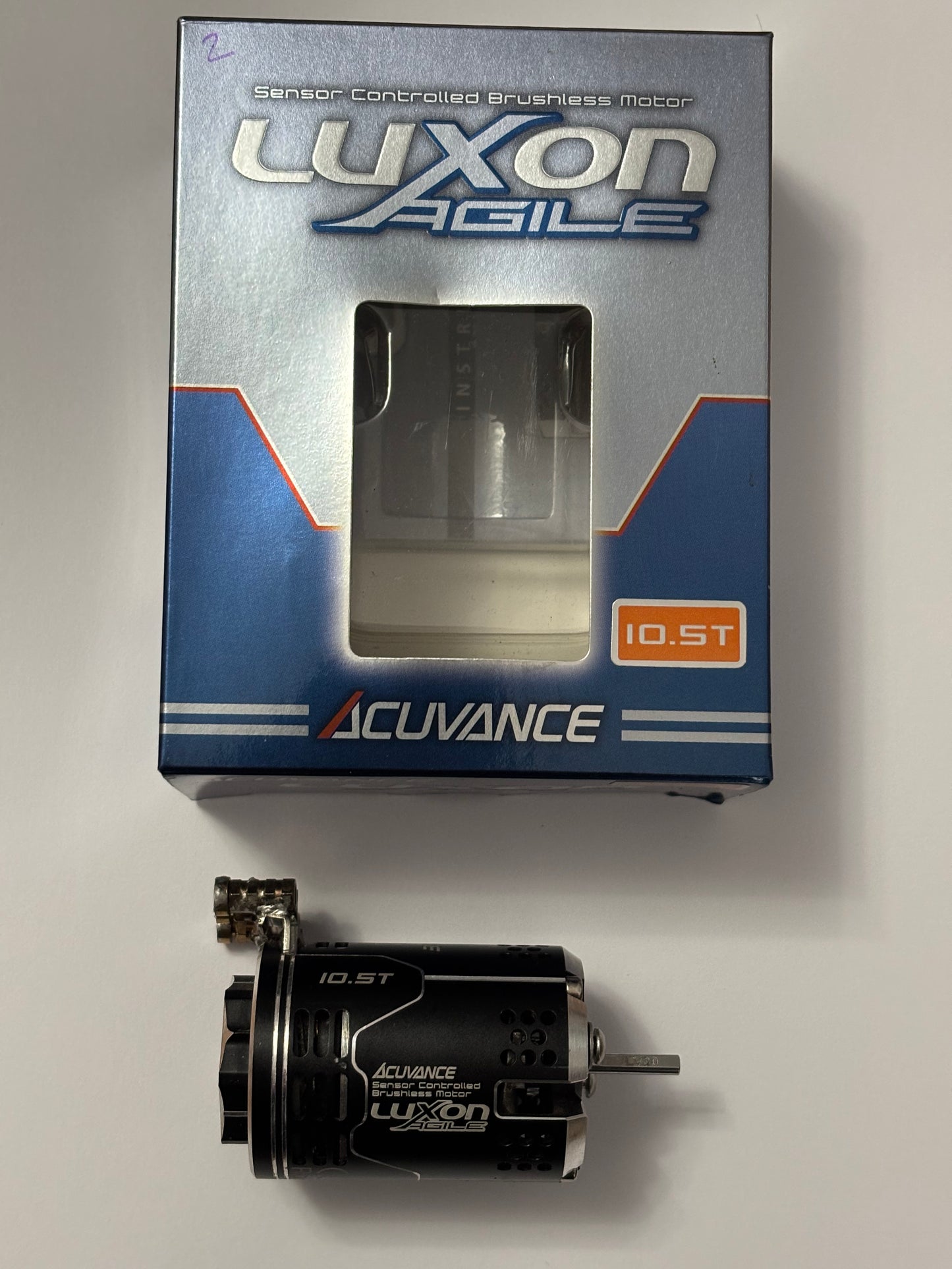 Acuvance Luxon Agile 10.5 Black Alloy Motor