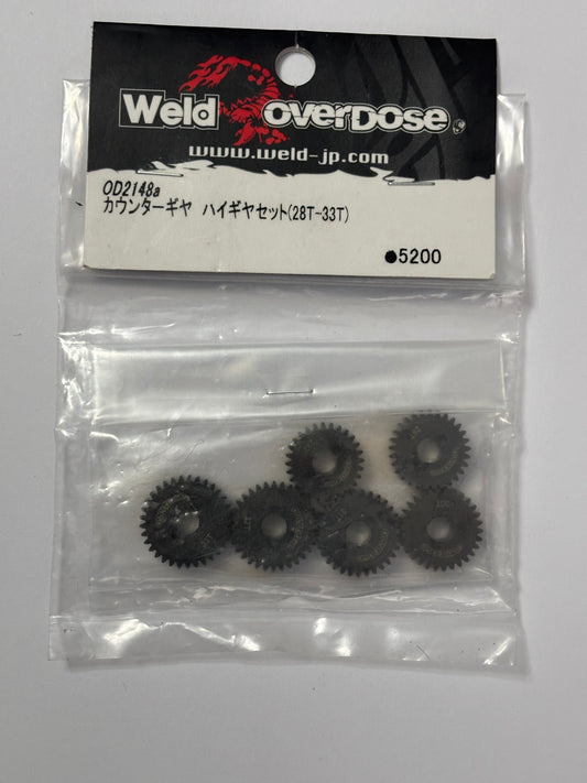 Overdose Gear Drive Set OD2148a