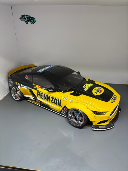 MST Ford Mustang RTR Chelsea Denofa 1:10 RC Drift Bodyshell Replica