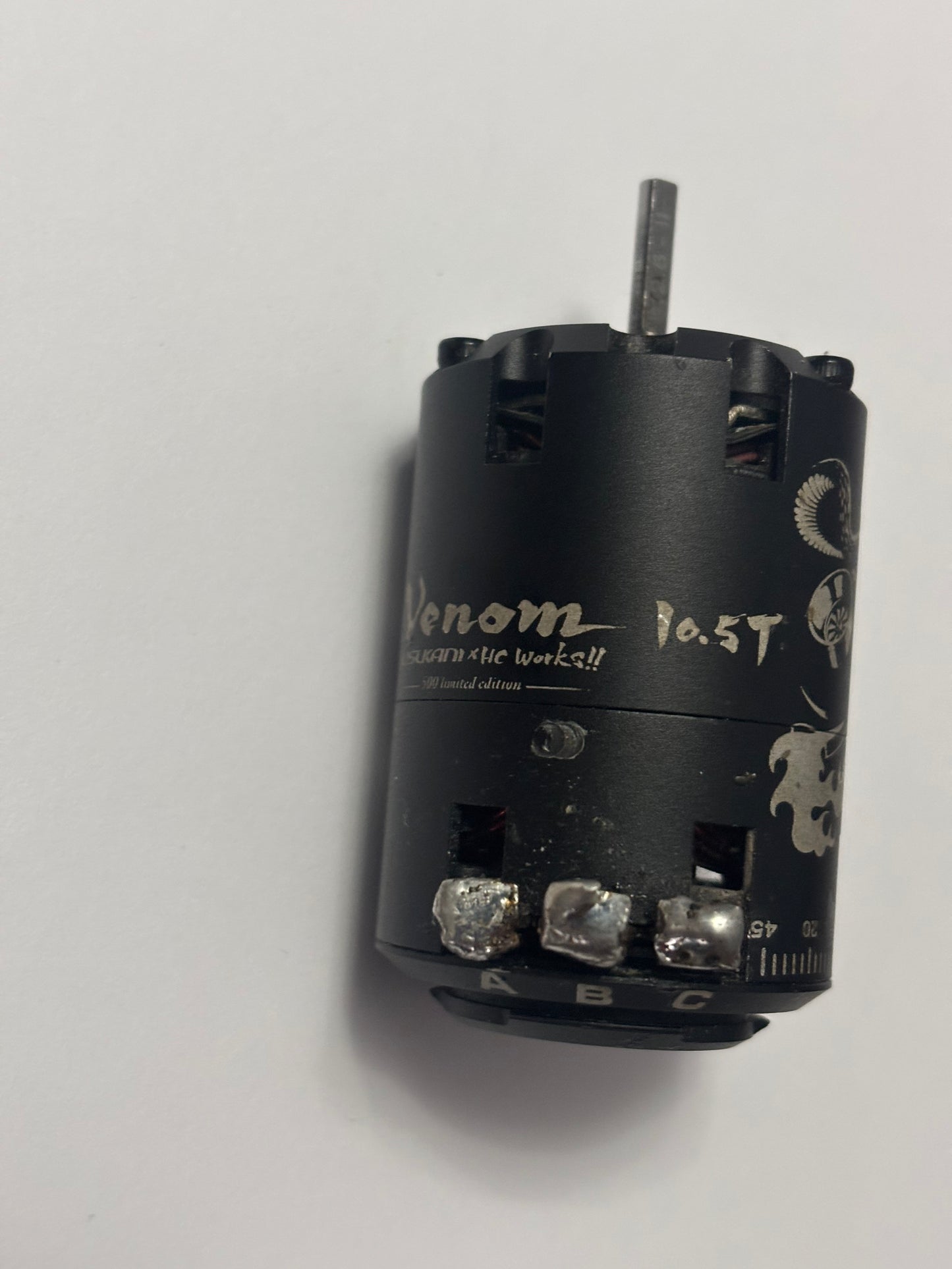 Usukani x HC Works Venom Brushless Sensored Motor 10.5 - 1 Of 500 Made