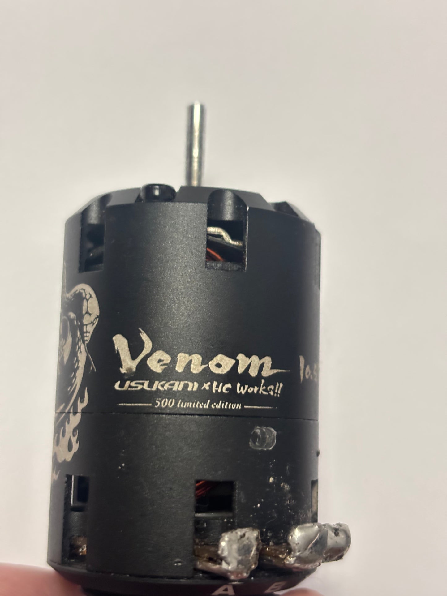 Usukani x HC Works Venom Brushless Sensored Motor 10.5 - 1 Of 500 Made