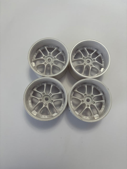 SSR Minerva Style Wheels White Offset 6 Drift