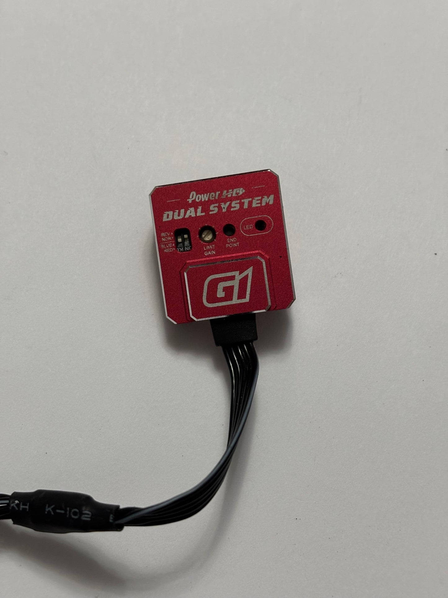 PowerHD G1 Gyro Alloy Red