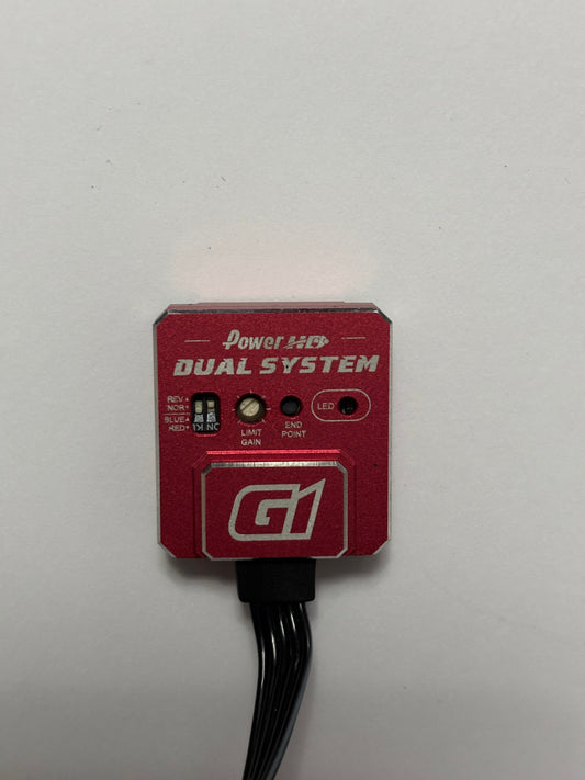 PowerHD G1 Gyro Alloy Red