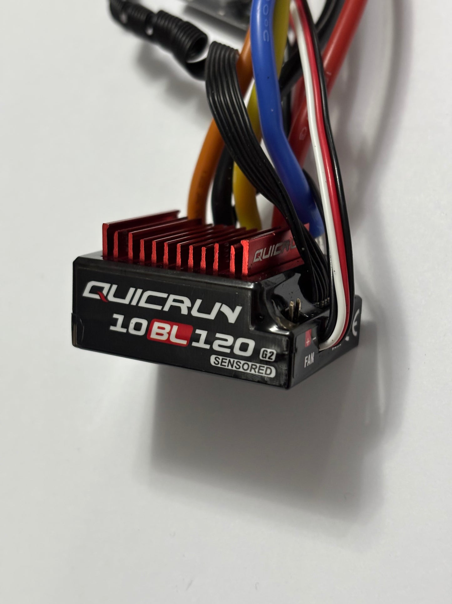 Hobbywing 10BL120 G2 Brushless Sensored ESC With Turbo Boost Programmable