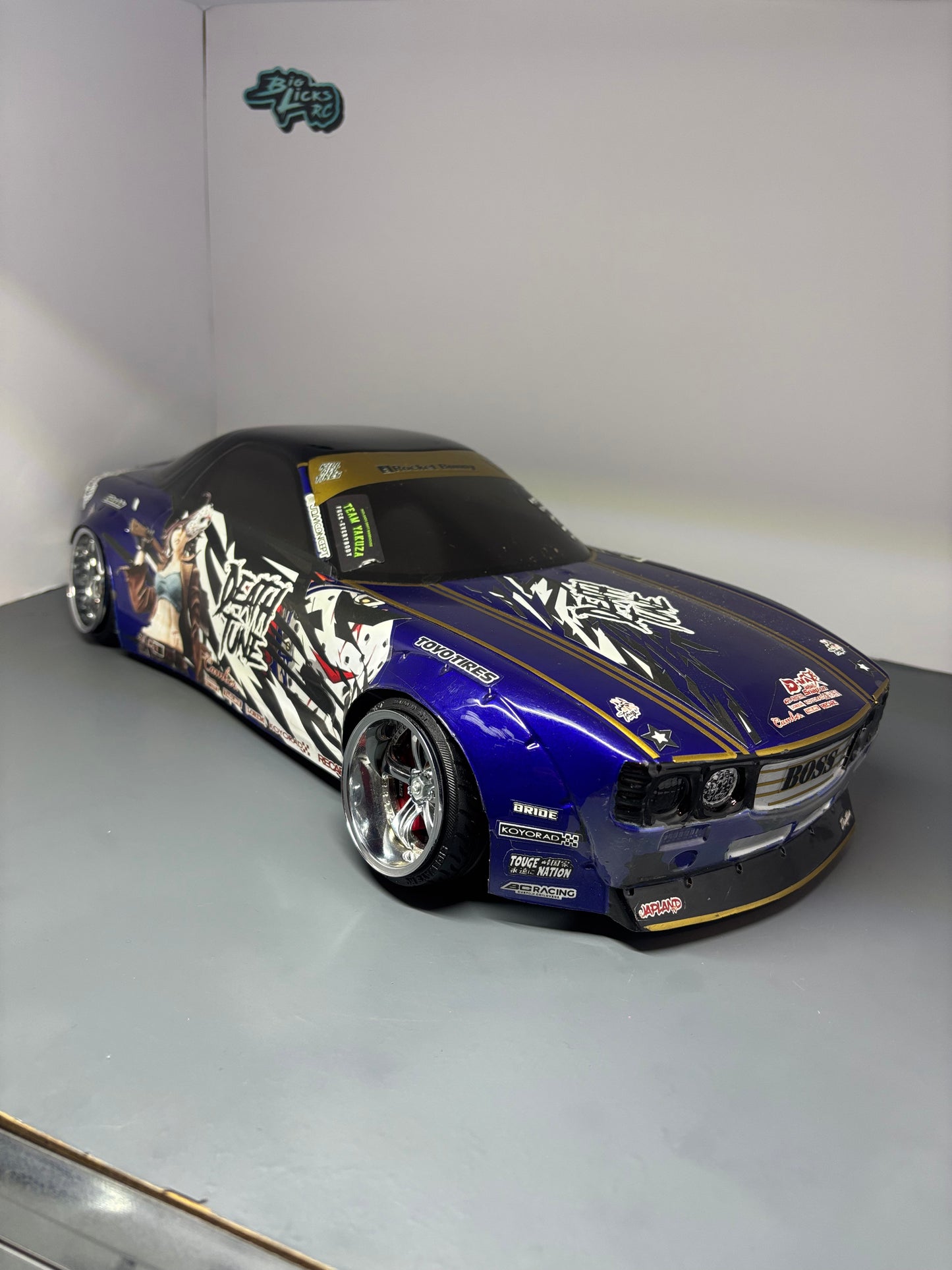 Mazda RX7 RC Drift Body Shell Livery