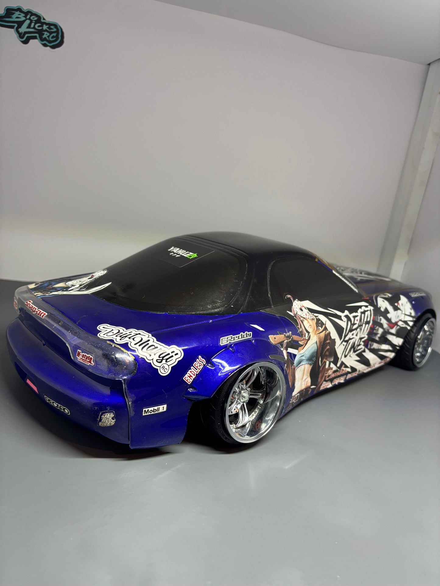 Mazda RX7 RC Drift Body Shell Livery