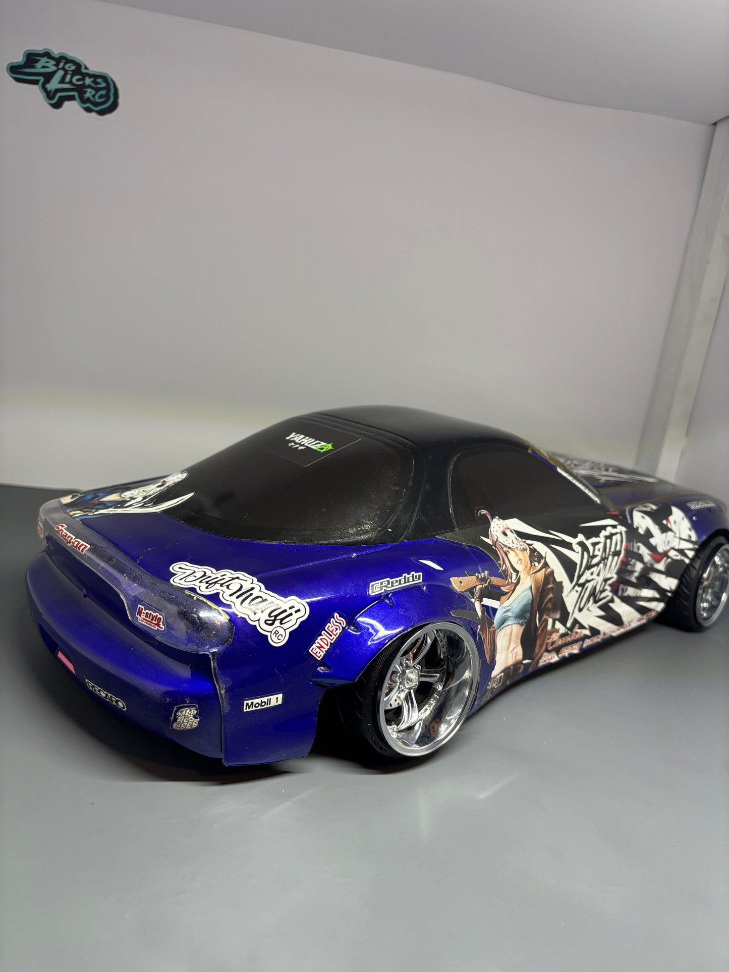 Mazda RX7 RC Drift Body Shell Livery