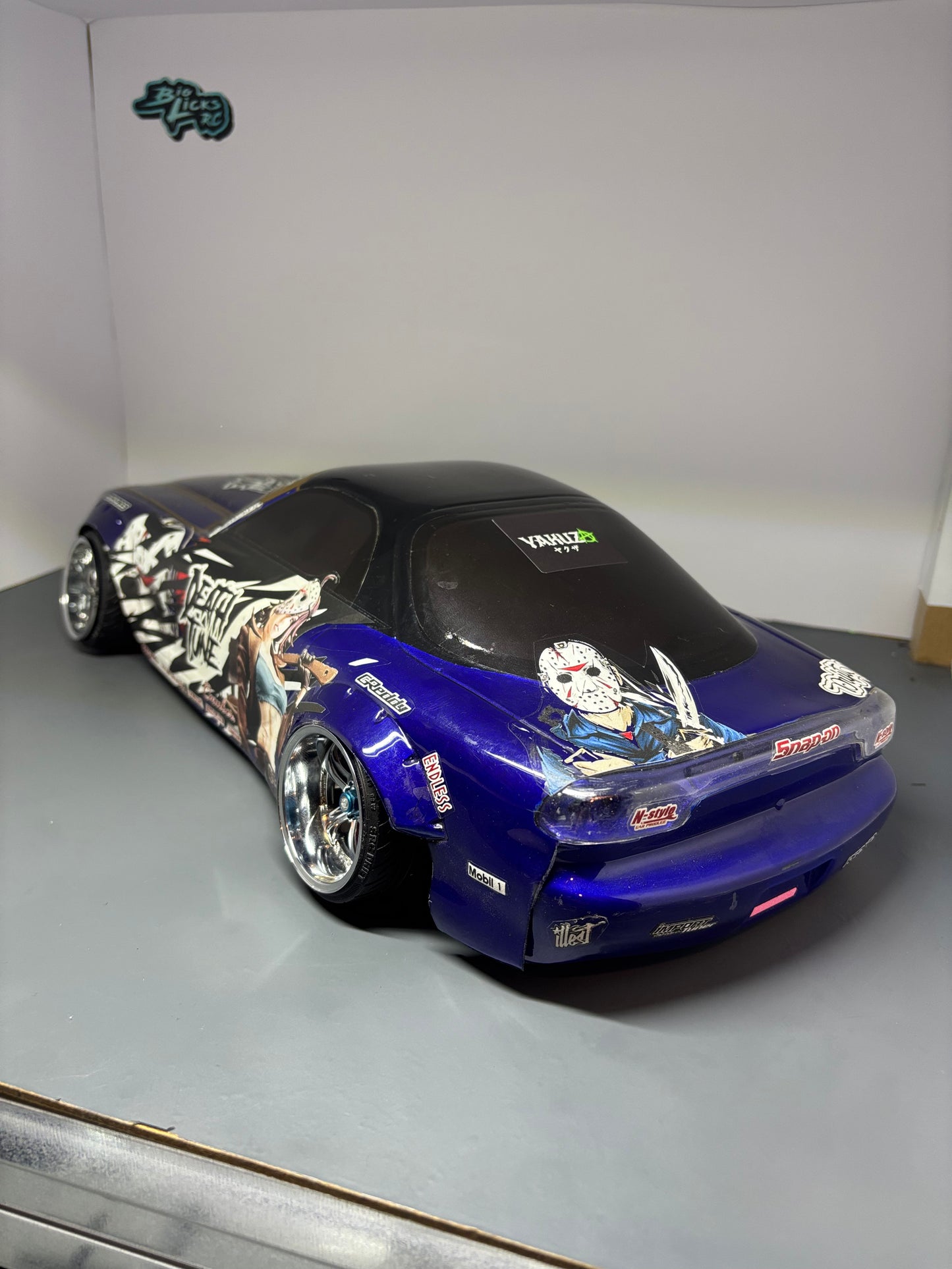 Mazda RX7 RC Drift Body Shell Livery