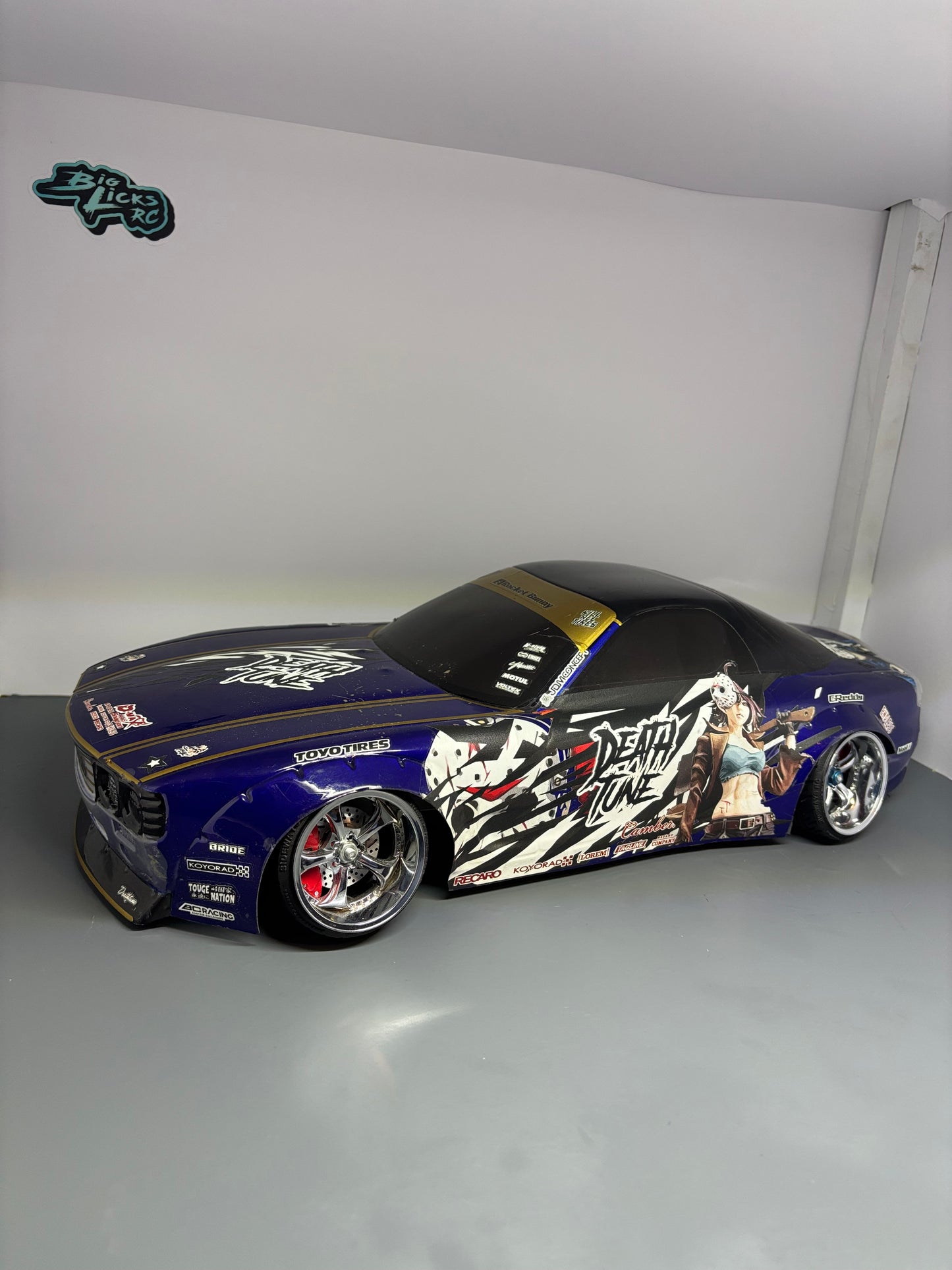 Mazda RX7 RC Drift Body Shell Livery