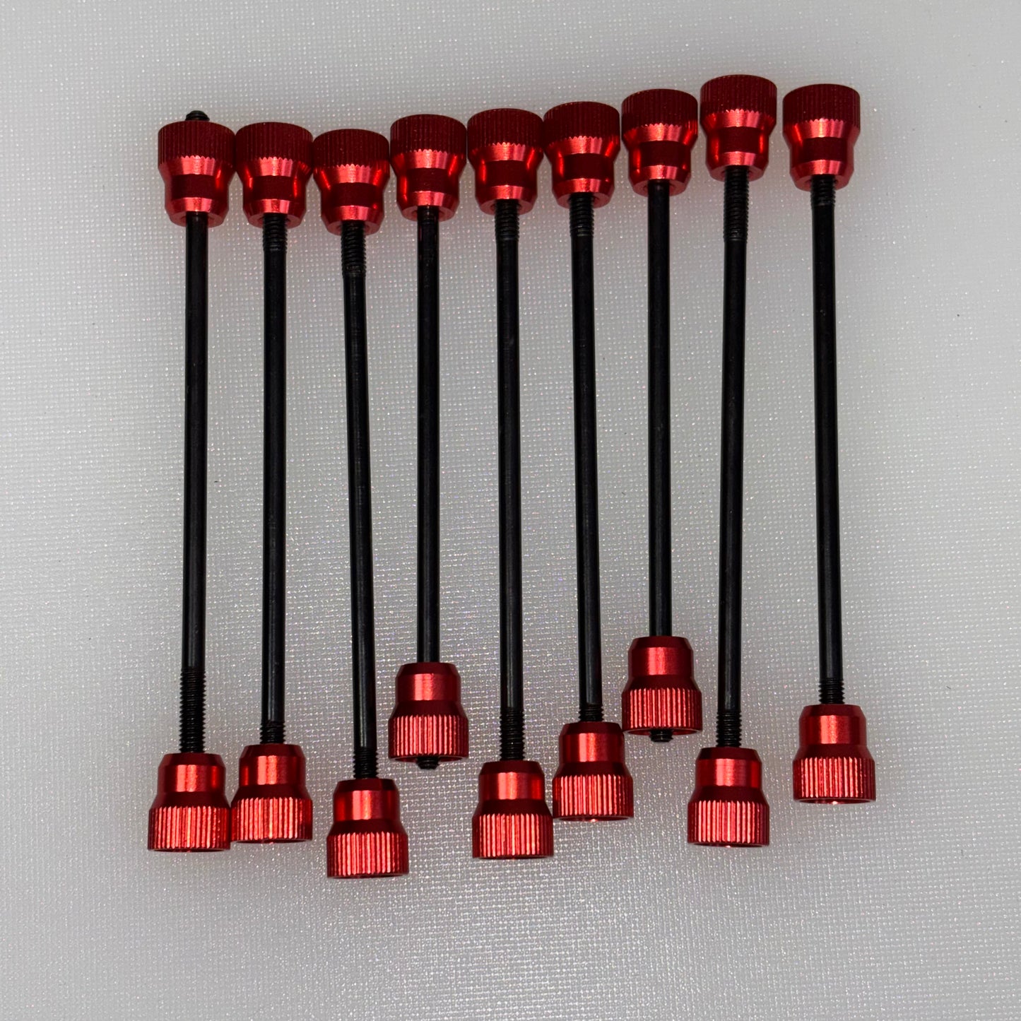 Red Alloy Wheel Holder x1