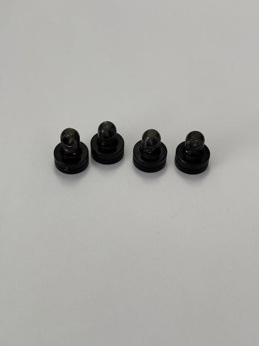 Topline ? Shock Top Adjustable Caps Black Alloy