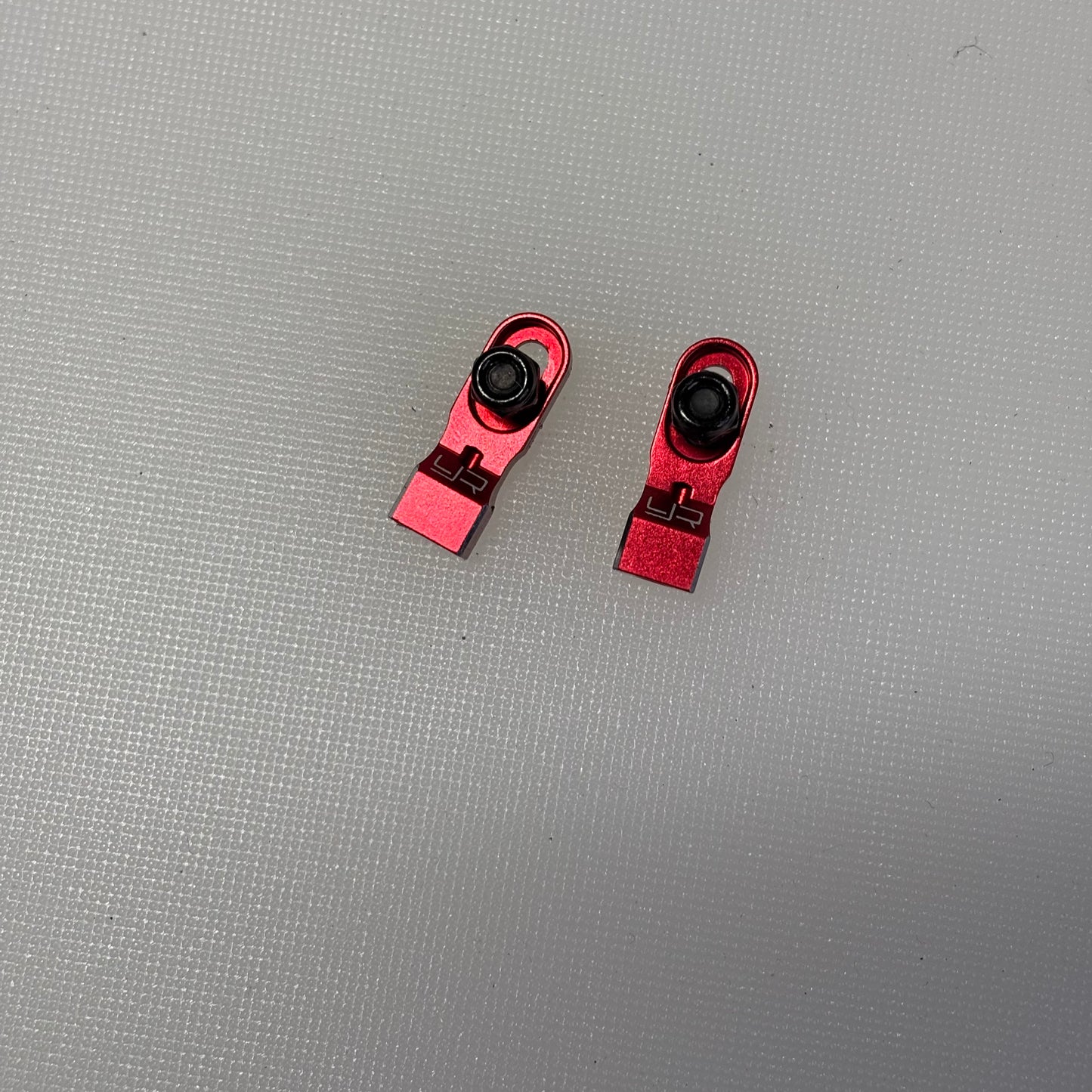 Yeah Racing YR Red Alloy Servo Mounts